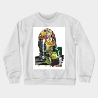 Just a dude in a portrait hanging with some friends Crewneck Sweatshirt